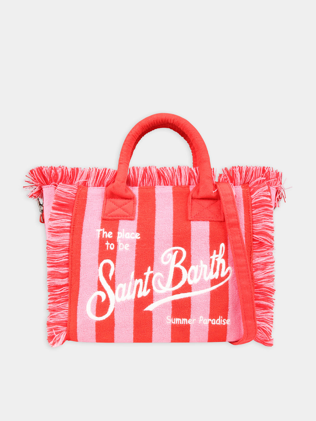 Sac rouge pour fille avec logo